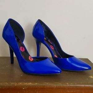 Juicy Couture cobalt blue heels - 10